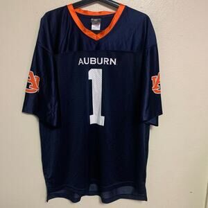 Auburn Knights Apparel #1 Tigers Team Football Jersey Mens Size L